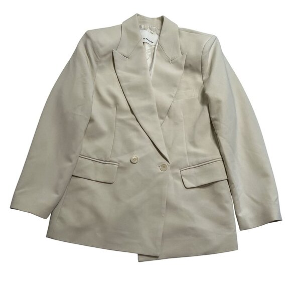 The Frankie Shop Corrin Blazer in Ivory - Picture 1 of 5